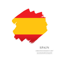 Flag of Spain vector graphic