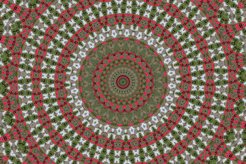 Digitally generated ceiling mural wallpapers.