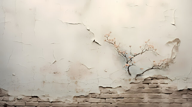 Fototapeta Shabby wall texture