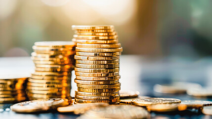 Growth money of profitability of professional investment planning, Business and finance concept.