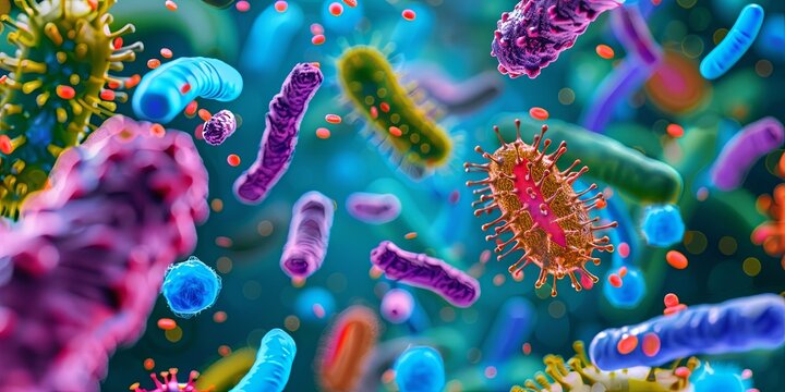 Microbiology is the branch of science that deals with the study of microorganisms, including bacteria, viruses, fungi, and protozoa