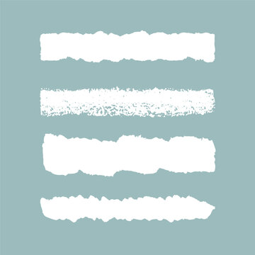 colorful watercolor brush stroke set collection