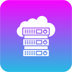 Cloud server Icon