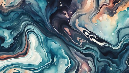 abstract background with wave