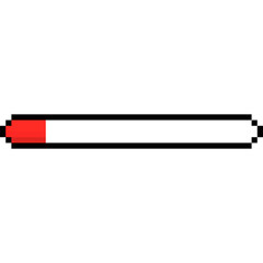 Pixel life game bar interface ux ui graphic business presentation tool icon symbol blood bar arcade