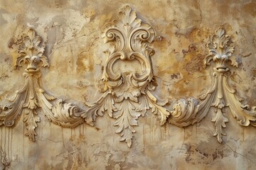 Gorgeous beautiful Venetian stucco background texture. Generative Ai