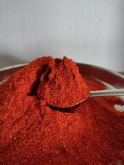 Heap of Red Chilli Powder