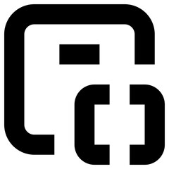 archive icon, simple vector design