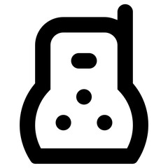 baby monitor icon, simple vector design