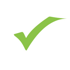 Green check mark icon