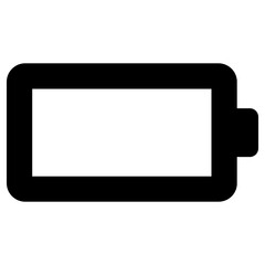 battery indicator icon, simple vector design