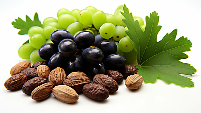 grapes and leaves  high definition(hd) photographic creative image