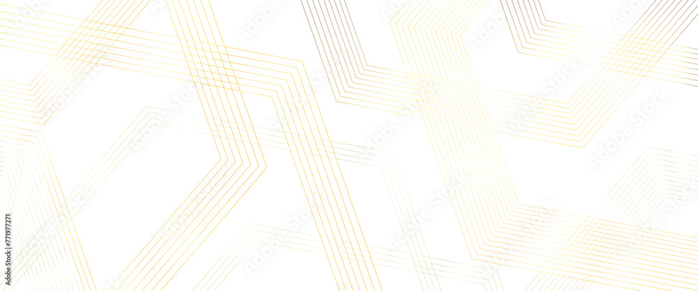 Poster vector white transparent background with diagonal golden lines and white elegant background design.