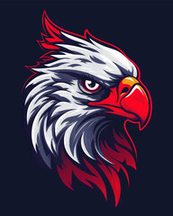 Eagle masqot logo