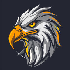Obraz premium Eagle masqot logo