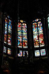 stained glass window