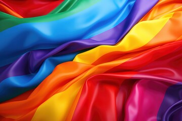 LGBT colored abstract flag background.