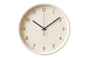 Wall clock isolated on transparent background Remove png, Clipping Path, pen tool
