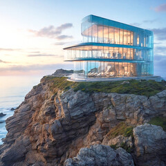 The house on the cliff