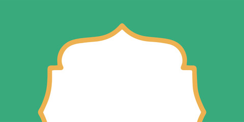 Islamic Ramadhan Frame Background Illustration
