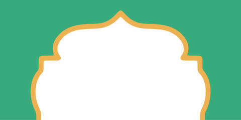 Islamic Ramadhan Frame Background Illustration
