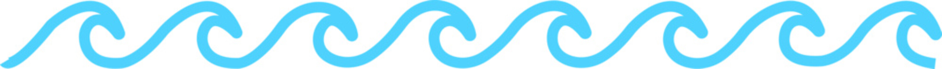 Blue wave icon in fill flat style. Wave illustration sign can be used for web, mobile app. Ocean symbol. Water sea element, Ocean liquid curve flowing swirl storm isolated on transparent background.