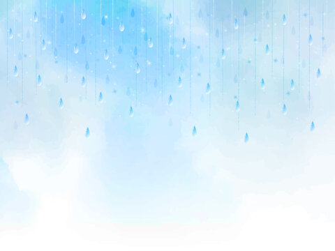 雨の背景