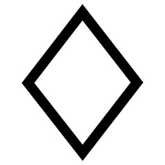 diamonds icon, simple vector design