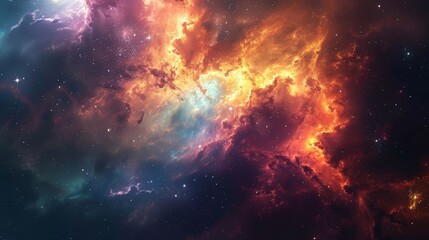 Fototapeta premium Generate an image of a futuristic starlit scene