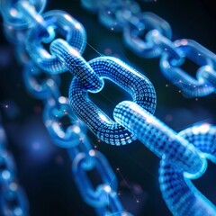 Blockchain networks depicted as the backbone of a new digital society