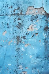 Blue wall cement background