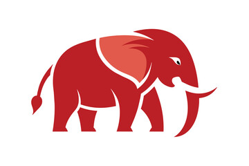 Elephant logo design vector icon