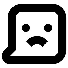 emoji sticker icon, simple vector design
