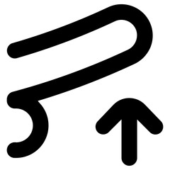erection icon, simple vector design