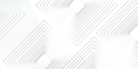 Abstract white and gray tringle shape stroke lines and geometric design and modern grid background . Beautiful turquoise tulle fabric on line background .digital frequency track equalizer vector . - obrazy, fototapety, plakaty