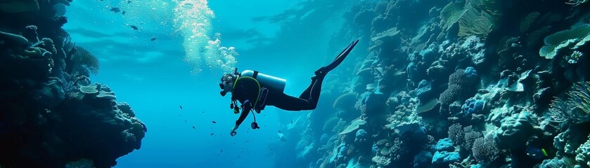 Scuba diving into the heart of ocean conservation