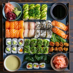Creating healthy sushi options