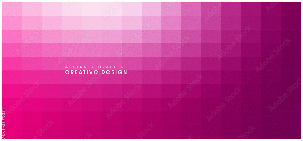 Poster magenta halftone bright color pixels mosaic pattern background with gradient texture for wallpaper d