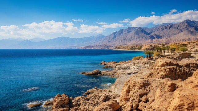Travel Azure Waters of the Red Sea Coastline 