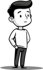 Detailed Male Portraits Vectorized Realism