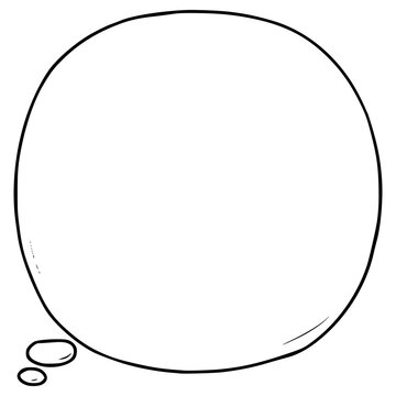 Think Baloon Rectangle