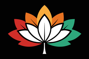 color  Maple Lotus Icon 