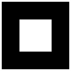 letter p icon, simple vector design