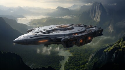 Future's Mighty Defender Stellar Warship