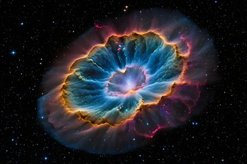 supernova pattern background