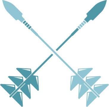 Crossed Arrows Symbol