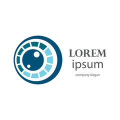 Fototapeta premium simple and creative photo camera logo design