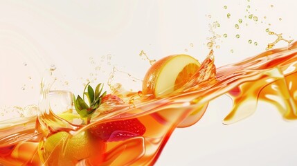 Splash of orange juice