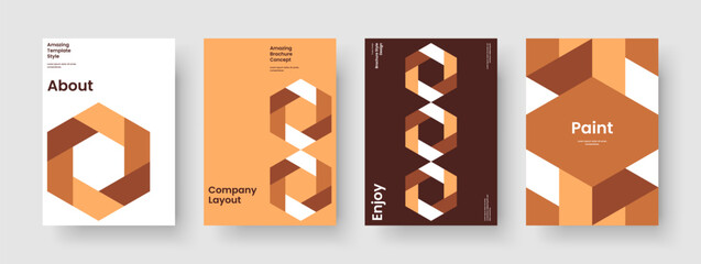 Modern Report Layout. Abstract Background Template. Isolated Banner Design. Flyer. Brochure. Poster. Book Cover. Business Presentation. Notebook. Newsletter. Advertising. Brand Identity. Leaflet