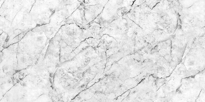 White marble texture in natural pattern with high resolution for background and design art work.design with grey vain, Black and white ceramic tile.